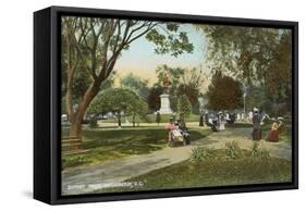 Dupont Park-null-Framed Stretched Canvas