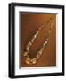 Duqaq Necklace, Composed of Elements in Macro-Granular Wrought Silver and Pacific Coral, Yemen-null-Framed Giclee Print