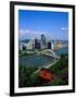 Duquesne Incline Cable Car and Ohio River, Pittsburgh, Pennsylvania, USA-Steve Vidler-Framed Photographic Print