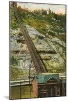 Duquesne Inlined Railway, Pittsburgh, Pennsylvania-null-Mounted Art Print