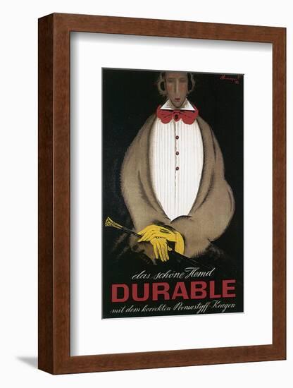 Durable, Mit Das Schone Hemd-null-Framed Art Print