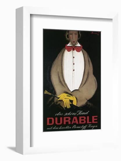 Durable, Mit Das Schone Hemd-null-Framed Art Print