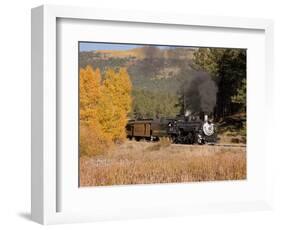 Durango and Silverton Narrow Gauge Railroad, Colorado, USA-Don Grall-Framed Photographic Print