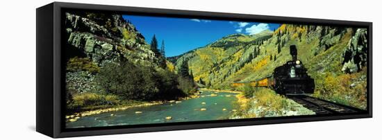 Durango and Silverton Railroad Co USA-null-Framed Stretched Canvas