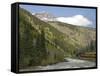 Durango and Silverton Train, Colorado, United States of America, North America-Snell Michael-Framed Stretched Canvas