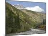 Durango and Silverton Train, Colorado, United States of America, North America-Snell Michael-Mounted Photographic Print