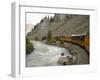 Durango and Silverton Train, Colorado, United States of America, North America-Snell Michael-Framed Photographic Print