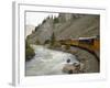 Durango and Silverton Train, Colorado, United States of America, North America-Snell Michael-Framed Photographic Print