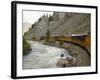 Durango and Silverton Train, Colorado, United States of America, North America-Snell Michael-Framed Photographic Print