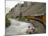 Durango and Silverton Train, Colorado, United States of America, North America-Snell Michael-Mounted Photographic Print