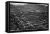 Durango, Colorado - Aerial View from Smelter Hill of Town and Airport-Lantern Press-Framed Stretched Canvas