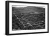 Durango, Colorado - Aerial View from Smelter Hill of Town and Airport-Lantern Press-Framed Art Print