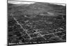 Durango, Colorado - Aerial View from Smelter Hill of Town and Airport-Lantern Press-Mounted Art Print