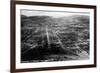 Durango, Colorado - Panoramic View from Smelter Hill-Lantern Press-Framed Art Print