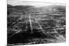 Durango, Colorado - Panoramic View from Smelter Hill-Lantern Press-Mounted Art Print