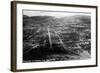 Durango, Colorado - Panoramic View from Smelter Hill-Lantern Press-Framed Art Print