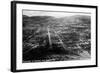 Durango, Colorado - Panoramic View from Smelter Hill-Lantern Press-Framed Art Print