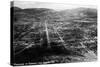 Durango, Colorado - Panoramic View from Smelter Hill-Lantern Press-Stretched Canvas