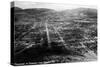 Durango, Colorado - Panoramic View from Smelter Hill-Lantern Press-Stretched Canvas