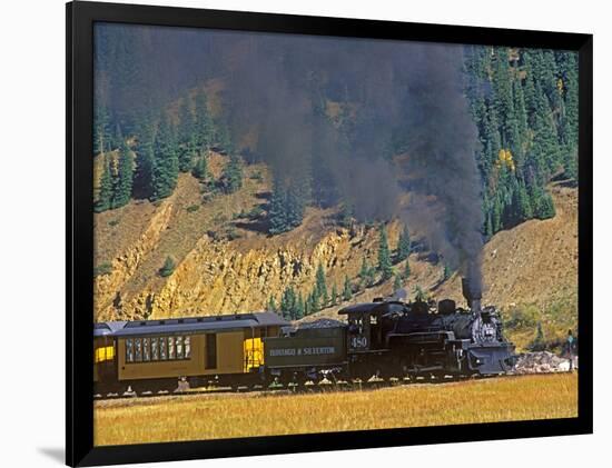 Durango, Silverton Train, Colorado, USA-Chuck Haney-Framed Photographic Print