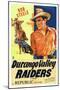 Durango Valley Raiders, Bob Steele, 1938-null-Mounted Art Print