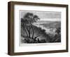 Durban (Port Natal) Viewed from the Bluff-null-Framed Art Print