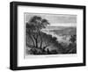 Durban (Port Natal) Viewed from the Bluff-null-Framed Art Print