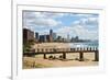 Durban's Beach-Checco-Framed Photographic Print