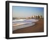 Durban Skyline and Beachfront, Kwazulu-Natal, South Africa-Ian Trower-Framed Photographic Print