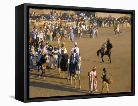 Durbar Festival, Kano, Nigeria, Africa-Jane Sweeney-Framed Stretched Canvas