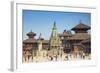 Durbar Square, Bhaktapur, UNESCO World Heritage Site, Kathmandu Valley, Nepal, Asia-Ian Trower-Framed Photographic Print