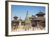 Durbar Square, Bhaktapur, UNESCO World Heritage Site, Kathmandu Valley, Nepal, Asia-Ian Trower-Framed Photographic Print