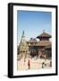 Durbar Square, Bhaktapur, UNESCO World Heritage Site, Kathmandu Valley, Nepal, Asia-Ian Trower-Framed Photographic Print