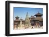 Durbar Square, Bhaktapur, UNESCO World Heritage Site, Kathmandu Valley, Nepal, Asia-Ian Trower-Framed Photographic Print