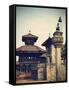 Durbar Square, Bhaktapur (UNESCO World Heritage Site), Kathmandu Valley, Nepal-Ian Trower-Framed Stretched Canvas