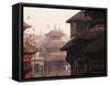 Durbar Square, Kathmandu, Nepal, Asia-Mark Chivers-Framed Stretched Canvas