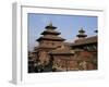 Durbar Square, Patan, Kathmandu Valley, Nepal, Asia-David Poole-Framed Photographic Print