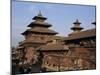 Durbar Square, Patan, Kathmandu Valley, Nepal, Asia-David Poole-Mounted Photographic Print