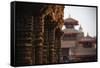 Durbar Square, Patan, UNESCO World Heritage Site, Kathmandu, Nepal, Asia-Ian Trower-Framed Stretched Canvas