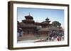 Durbar Square, UNESCO World Heritage Site, Kathmandu, Nepal, Asia-Ian Trower-Framed Photographic Print