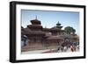 Durbar Square, UNESCO World Heritage Site, Kathmandu, Nepal, Asia-Ian Trower-Framed Photographic Print