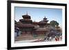 Durbar Square, UNESCO World Heritage Site, Kathmandu, Nepal, Asia-Ian Trower-Framed Photographic Print