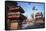 Durbar Square, UNESCO World Heritage Site, Kathmandu, Nepal, Asia-Ian Trower-Framed Stretched Canvas
