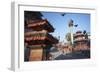 Durbar Square, UNESCO World Heritage Site, Kathmandu, Nepal, Asia-Ian Trower-Framed Photographic Print