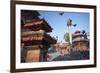 Durbar Square, UNESCO World Heritage Site, Kathmandu, Nepal, Asia-Ian Trower-Framed Photographic Print