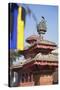 Durbar Square, UNESCO World Heritage Site, Kathmandu, Nepal, Asia-Ian Trower-Stretched Canvas