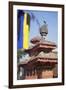 Durbar Square, UNESCO World Heritage Site, Kathmandu, Nepal, Asia-Ian Trower-Framed Photographic Print