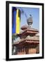 Durbar Square, UNESCO World Heritage Site, Kathmandu, Nepal, Asia-Ian Trower-Framed Photographic Print