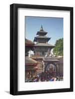 Durbar Square, UNESCO World Heritage Site, Kathmandu, Nepal, Asia-Ian Trower-Framed Photographic Print