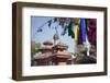 Durbar Square, UNESCO World Heritage Site, Kathmandu, Nepal, Asia-Ian Trower-Framed Premium Photographic Print